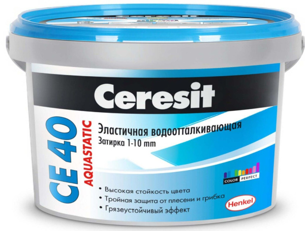 Затирка Ceresit СЕ40 №60 темный шоколад 2кг Henkel(12)